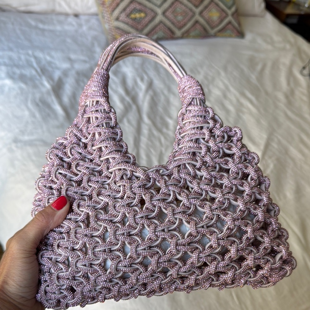 Hibourama Pink Crystal Handbag - Picture 5 of 7